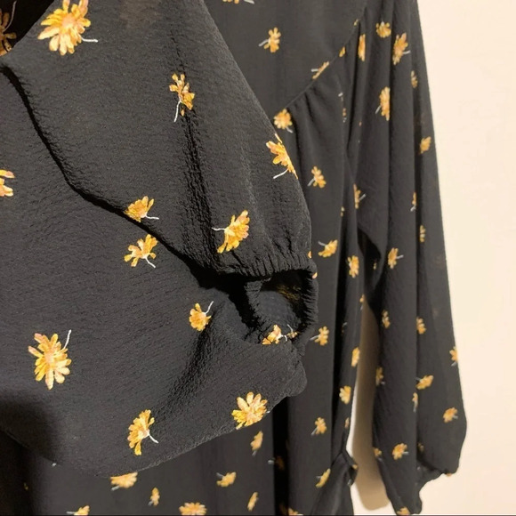 Madewell Tie-Waist Mini Dress in French Daisies size XS - Picture 5 of 7